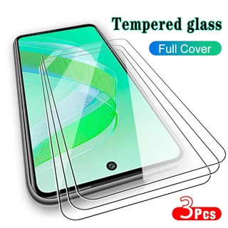 3 Peças Para Tecno Spark Go 2024 Protetor De Tela De Vidro Temperado bg6 bg6 Filme Transparente Com Cobertura Total
