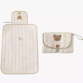 GHD01 Almofada Para Troca De Fraldas Portátil Padrão De Desenho Animado De Algodão