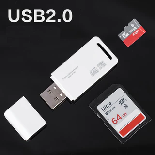 Leitor De Cartão Micro SD USB 2.0 TF , Conversor De Transferência De Dados De Alta Velocidade , Computador , Notebook ,