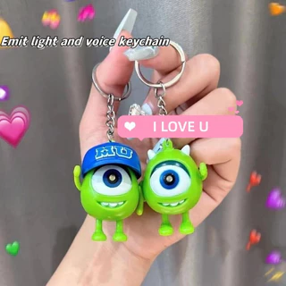 1pc Creative cartoon Chaveiro De Olhos Grandes E Criativos Brilhantes Brinquedo De Mochila De Estudante Presente