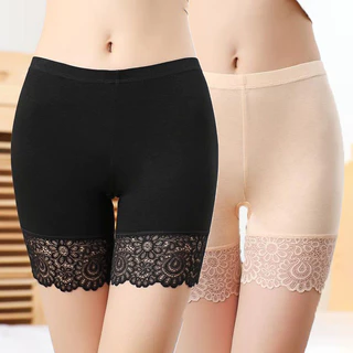 Calças De Segurança Modais Femininas Com Borda Antiderrapante , Não Enrolada , leggings plus size