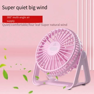 Ventilador Usb Clip Fan Mini Portátil 360 Silencioso de Escritório Mesa de Jantar de Vento Alto Ventilador Pequeno