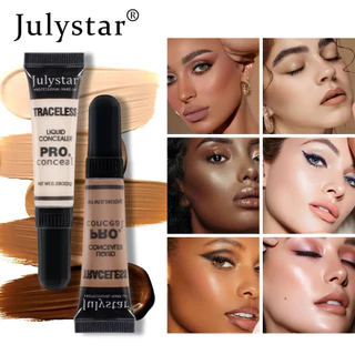 Julystar Beleza Facial Maquiagem Reparação Capa Acne Marcas Círculos Escuros Corretivo À Prova D'água D'água Rasgo Tatuagem Hidratante Dura