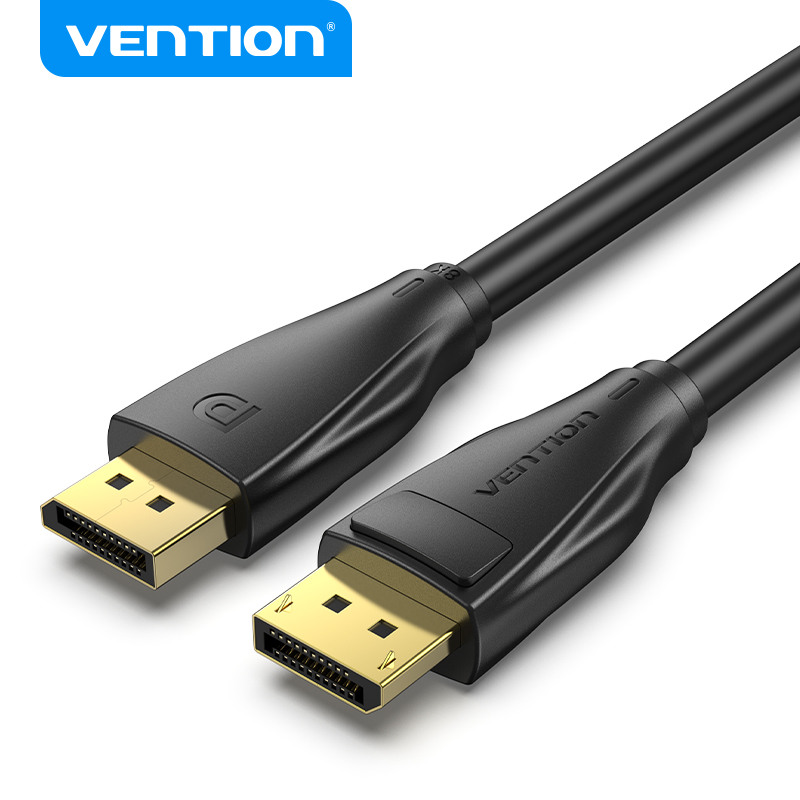 Vention displayport 1 4 cabo 8k 60hz 4k 144hz 1080p 240hz 32 4gbps para
