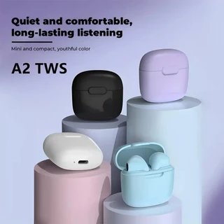 A2Pro TWS True Wireless Bluetooth Macaron Fones De Ouvido V5.3 Ultra-Longa Duração Da Bateria E Estéreo Para Jogos De Baixa Latência