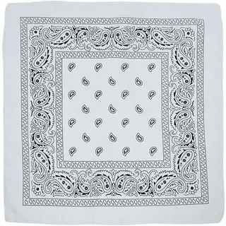 Lenço Quadrado De Flor De Caju Coreano Retrô Bandana Para Homens E Mulheres