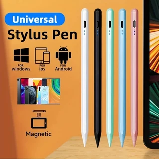 Caneta universal para Android/Windows Caneta ativa para Ipad/escrita e desenho para celulares e tablets (azul/preto/branco/verde/rosa) Ponta de caneta tripla