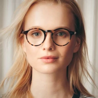 Moda Clássica Simples Retro Redonda Pequena Moldura Anti-azul Óculos de Luz para Homens e Mulheres