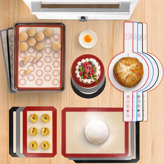 Almofada De Cozimento De Silicone/Assadeira/, Usada Para Assar Macarons/Biscoitos , 30 Slots