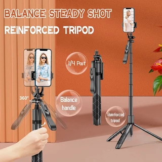 L16 Tripé Estabilizador De Câmera Gimbal Com Bluetooth Selfie Stick 1600mm Controle Remoto