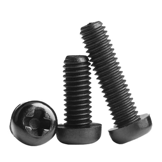 30pcs M2 M2.5 M3 M4 M5 Nylon Plástico Phillips Cabeça Da Panela Tampa Do Parafuso De Rosca Com Porcas