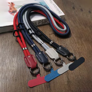 Cordão Para Telefone Celular Pendurado No Pescoço , Homens E Mulheres Com Corda Longa De Moda , Alça Trançada Grossa Escalada Ao Ar Livre