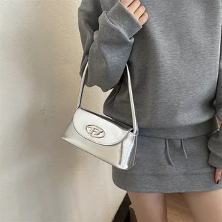 Retro Moda Bolsa Pequena Portátil Bolsa Pequena Portátil Senhoras Novo Estilo de Trabalho Bolsa Pequena Quadrada Bolsa Simples de Ombro