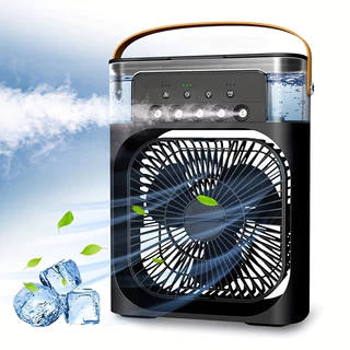 2 Em 1 Ventilador USB Portátil Umidificador Aroma Difusor Velocidade Ajustável ​ Presente De Feriado Perfeito E Silencio
