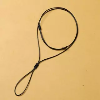 Colar De Corda De Couro À Prova D