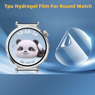 Filme De Hidrogel TPU Para Relógio 25-46 mm Soft Protetor De Tela Não Vidro Huawei Samsung Watch
