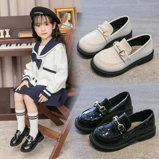 Primavera verão outono novo estilo influenciador estilo britânico crianças sola macia desempenho sapatos de princesa sap