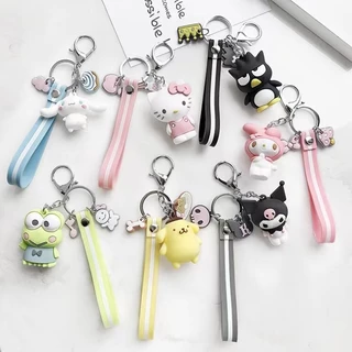 1 Pedaço de Desenho Animado KT Cat Melody Chaveiro Casal Doll para Namorada e Crianças Presentes