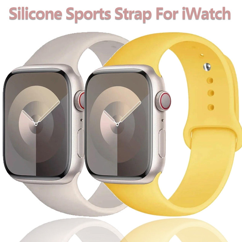 Pulseira Esportiva De Silicone Compatível Com Relógio Apple Ultra Série