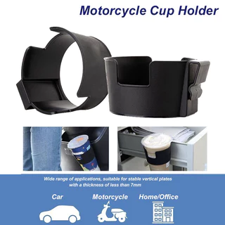 Clipe Estável No Copo Anti-Queda Suporte De Da Motocicleta Para Motor Garrafa Gaiola Titular Bicicleta Portátil De Água