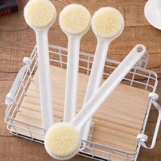 Escova De Chuveiro Com Cabo Longo , Esfoliante Macia Para Massagem Nas Costas , Acessórios De Banho De Espuma , Escovas