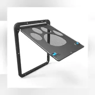 1pc Portas De Janela De Tela Para Animais De Estimação , Suprimentos Cães , Estampas De Pata De Cachorro , anti-Mordida