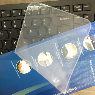 Capa Universal Para Teclado Notebook 14'15 Película Protetora De Silicone
