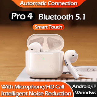 Pro 4 TWS Fones De Ouvido Bluetooth Com Microfone Alta Fidelidade Estéreo Sem Fio Android Baixo Heasdet Earbud