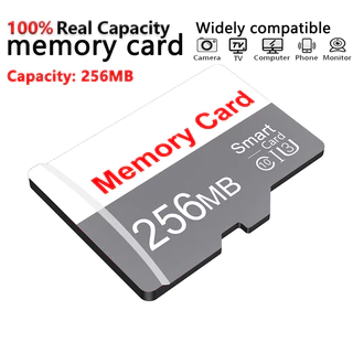 Cartão Mini SD Classe10 A1 256MB TF Armazenamento Adequado para Celulares, Tablets e Câmeras