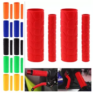 1 Par De Componentes De Bicicleta Capa De Aperto Alça Da Motocicleta Ciclismo Ciclomotor Reequipamento Acessórios Macio
