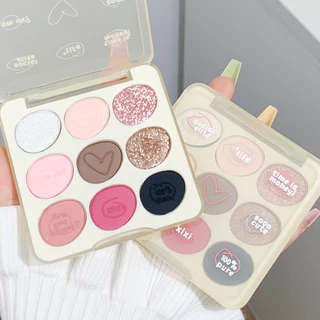 XIXI Brightening Paleta De Sombras De 9 Cores De Longa Duração À Prova D