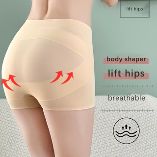Calcinha Levantadora De Bunda Com Controle De Barriga Para Mulheres , Modelador De Corpo , Calças De Segurança Sem Costu