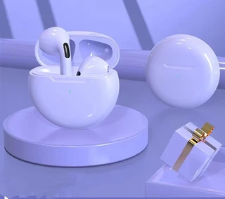 Novos fones de ouvido sem fio tws pro6 bluetooth 5.0, fones esportivos à prova d