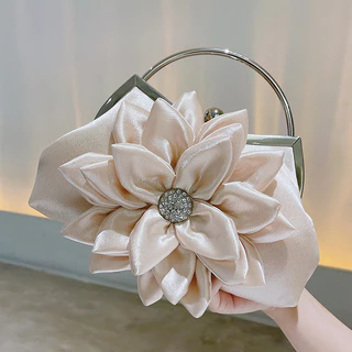 Novo Estilo Estilo de Estoque Pronto Retro Estilo Chinês Saco de Flores Saco de Jantar Senhoras Saco de Banquete Portátil Saco de Casamento Cheongsam Saco Feminino