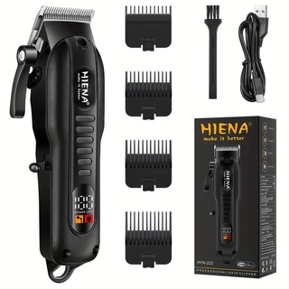Clipper De Cabelo Masculino Profissional Aparador Sem Fio Recarregável USB Presente Dia Dos Pais