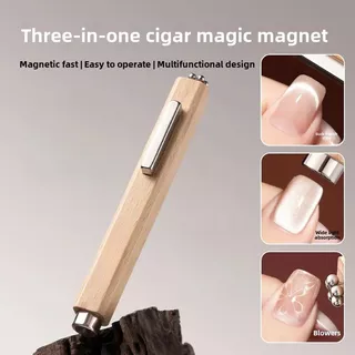 Charuto Grande Ímã Fantasia Olho De Gato Cola Especial Ousado super Forte Magnético Cilíndrico Loja De Unhas Ferramenta
