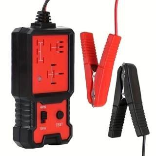 LED Indicador Luminoso De Controle De Bateria De Carro , Testador Eletrônico De Relé Automotivo Universal , 12V