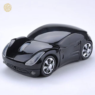 2.4GHZ Rato Sem Fio Para Carro Em Forma De 1600 DPI Jogos Ópticos Com Receptor USB Computador TCH