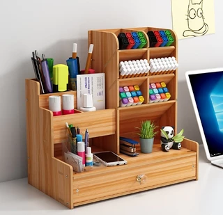 Caixa De Armazenamento Porta-Caneta Com Grande Capacidade Nórdica Criativa De Moda Minimalista Decoração De Mesa De Escritório