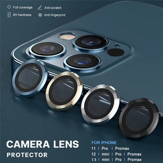 Para iPhone 11 12 13 14 15 Pro Max Safira Câmera Traseira Anel Protetor De Lente De Vidro Temperado