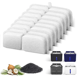 [2 Anos de garantia] Fonte automática sem fio para gatos, filtro de 6500mah + 6 peças, 3 litros, sistema de Sensor, font