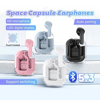 T2 Mini Earbuds Sem Fio LED Power Display Digital TWS Fone De Ouvido Estéreo Compatível Com Bluetooth 5.3 Para iPone Xiaomi Lenovo