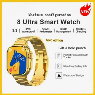 Ultra Max Novo Smartwatch Relógio Inteligente Série Homens Bluetooth À Prova D