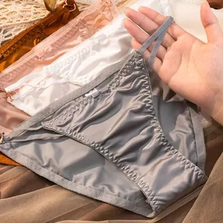4 Peças Calcinha Sexy Sem Costura Para Mulheres Cintura Média Ajustável Elástica Extensível Roupa Íntima Meninas
