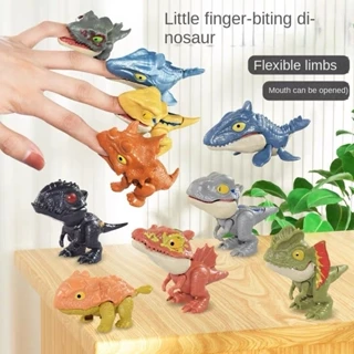 Dedo De Dinossauro Brinquedos Educativos Jurássico Mordida Boneca Tiranossauro Dragões Dos Desenhos Animados