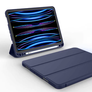 Capa Inteligente Para iPad 10.2-11 " (2018-2022) E Air 4/5/Mini 4-6 Com Porta-Lápis