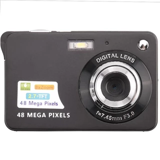 Câmera Digital HD De Vídeo Com Display Anti-Vibração Mini 2,7 Polegadas