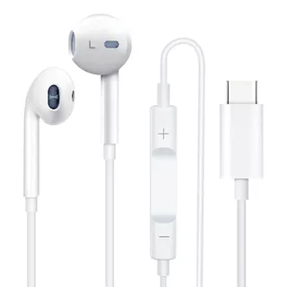 vitog Tipo C USB Fones De Ouvido Com Fio Para Iphone 15 Pro Max Samsung Huawei