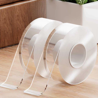 Montagem Resistente De Fita Dupla Face Nano Forte , Tiras Adesivas De Parede Removíveis Transparentes , Punho De Gel Gro