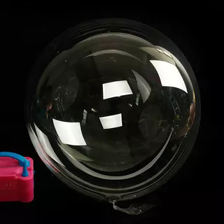 Inverno Primavera E Outono Internet Celebridade Transparente Bobball Edição Não Alongamento